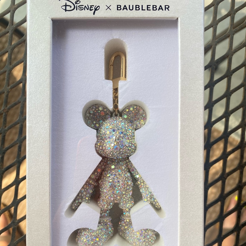 Disney x Baublebar Mickey Mouse bag charm - crystal